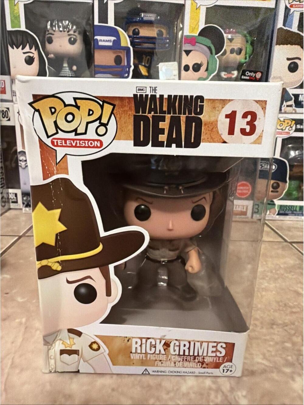 Funko Pop! Vinyl: The Walking Dead - Rick Grimes #13 w/Protector